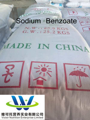 Гранулы высокой чистоты бензоата натрия для антисептического действия и стандарты уровня Bp