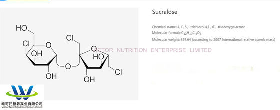 Natural Resource CAS No 56038-13-2 Сукралоза в порошке для пищевых продуктов в готовом виде после производства