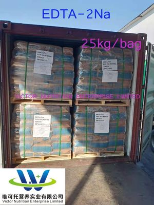 Промышленный белый порошок EDTA-4na / EDTA-2na 99% CAS 64-02-8 Формула C10h12n2na4o8