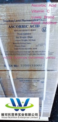 Природные ресурсы Аскорбиновая кислота 99% 35% Витамин С CAS 50-81-7 Fami-QS ISO9001 FDA