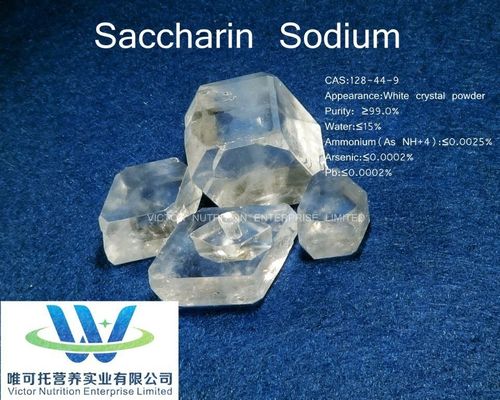 Искусственные подсластители Натрий сахарин 8-12 Mesh BV Пищевая ценность продуктов