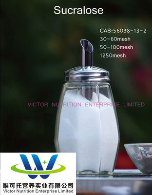 Эффект стабилизации FCC/USP/BP/EP Sucralose CAS 56038-13-2 в пищевой промышленности
