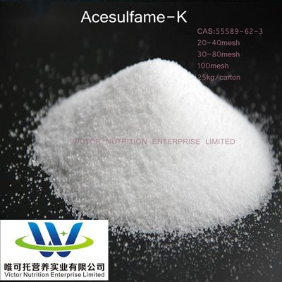 Подсластители Acesulfame-K Калий CAS 55589-62-3
