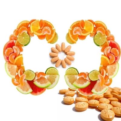 FDA одобрила Аскорбиновую кислоту Витамин С CAS50-81-7 для пищевой добавки Формула C6h8o6
