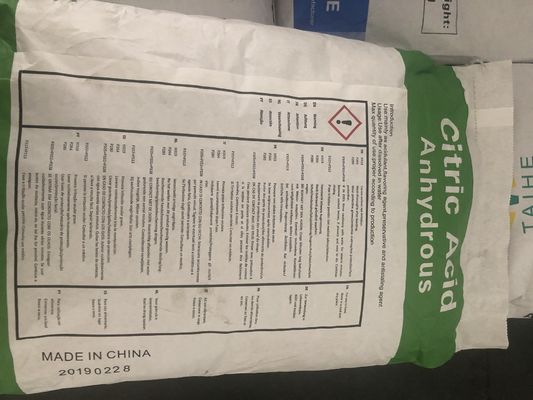 Лимонная кислота безводная формула C6h8o7 CAS 5949-29-1/77-92-9 для готовой штукатурки