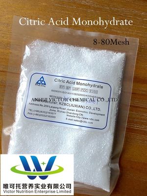 Лимонная кислота безводная формула C6h8o7 CAS 5949-29-1/77-92-9 для готовой штукатурки
