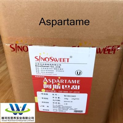 Китайская пищевая добавка FCC/USP/BP/EP Аспартам в порошке 22839-47-0 для стабилизации