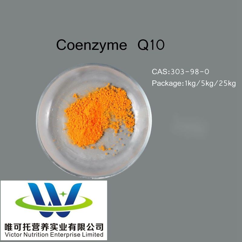 Коэнзим Q10/Coq10/Ubiquinone 10 99% CAS 303-98-0 Состав питательных веществ и индивидуализация