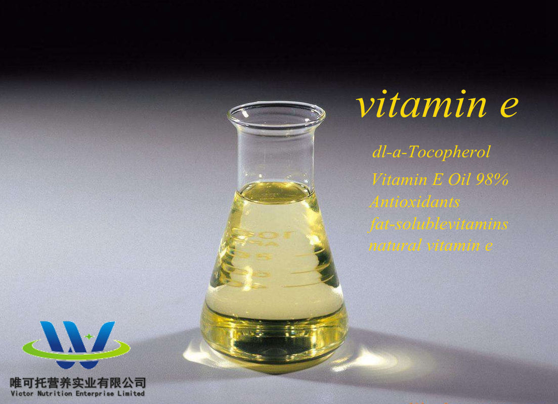 Dl-Alpha Tocopheryl Acetate Vitamin E Oil 98% для пищевой добавки и на заказ