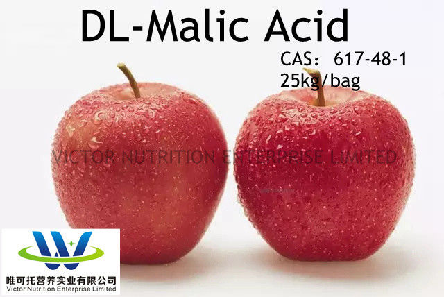 Пищевая добавка Ацидулянт CAS 617-48-1 Запрос на заказ от Addico Dl-Malic Acid
